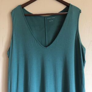Universal Standard, lounge wear, tank dress.  US size “L” equiv. to size 22.